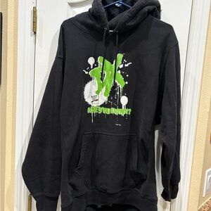 Vintage DX D-Generation X Are You Down Hoodie Hooded Sweatshirt Size L WWF WWF